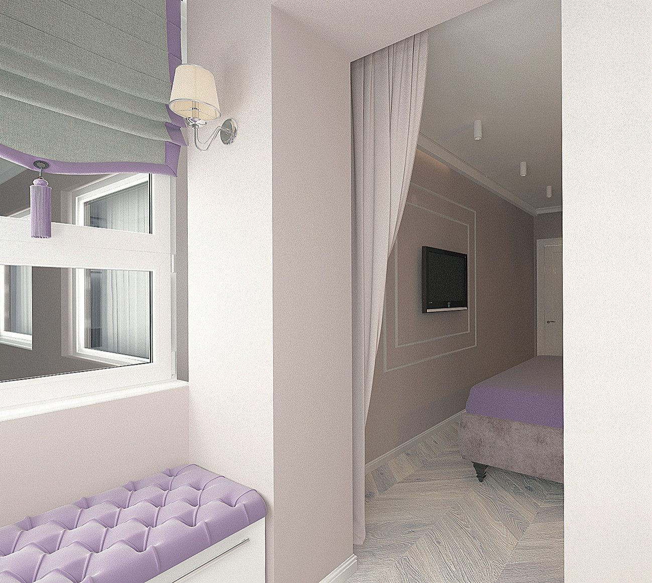 Обложка проекта: Неоклассика в квартире для молодой семьи