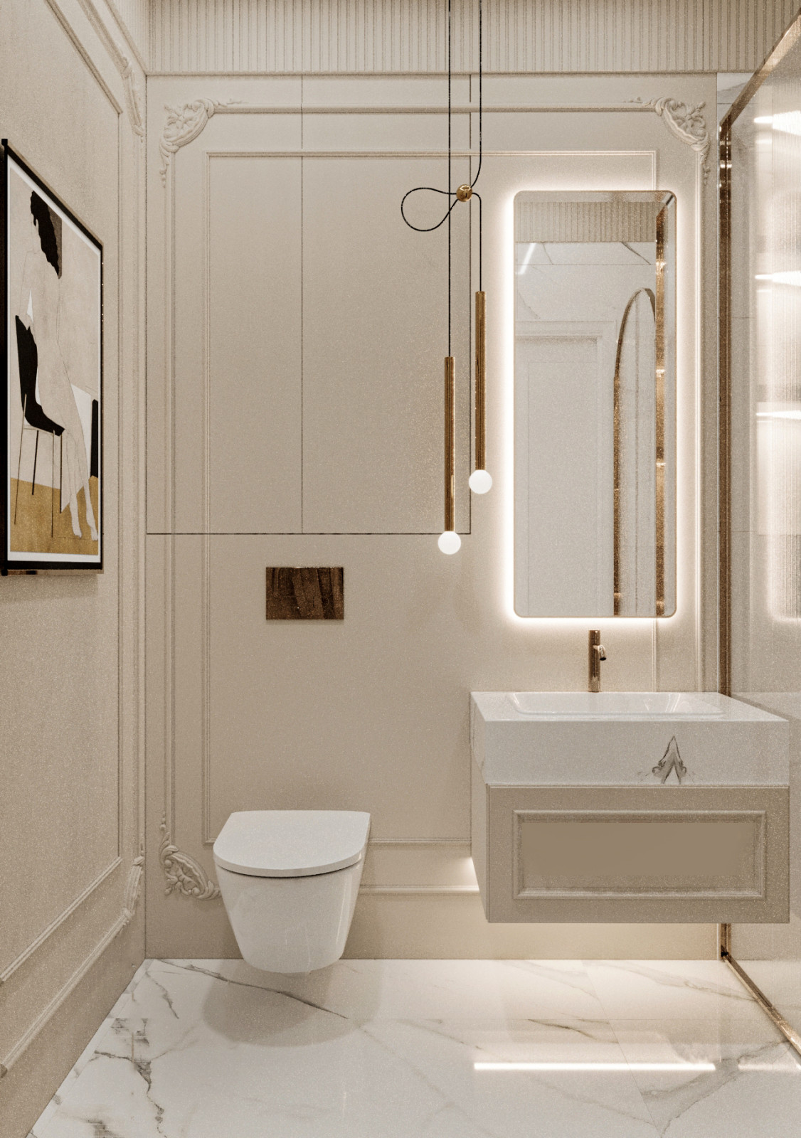 Жилой комплекс бизнес-класса "Морская набережная" 110 кв.м. Проект 2024г.