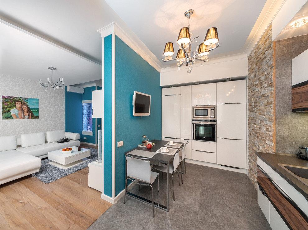 В цветах моря