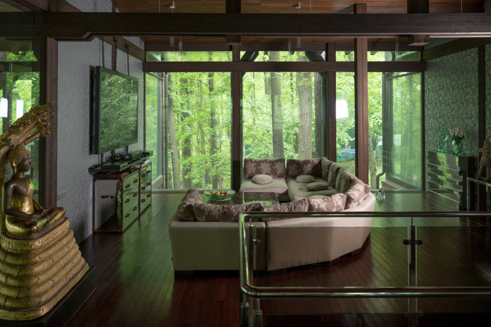 Интерьер и экстерьер загородного комплекса