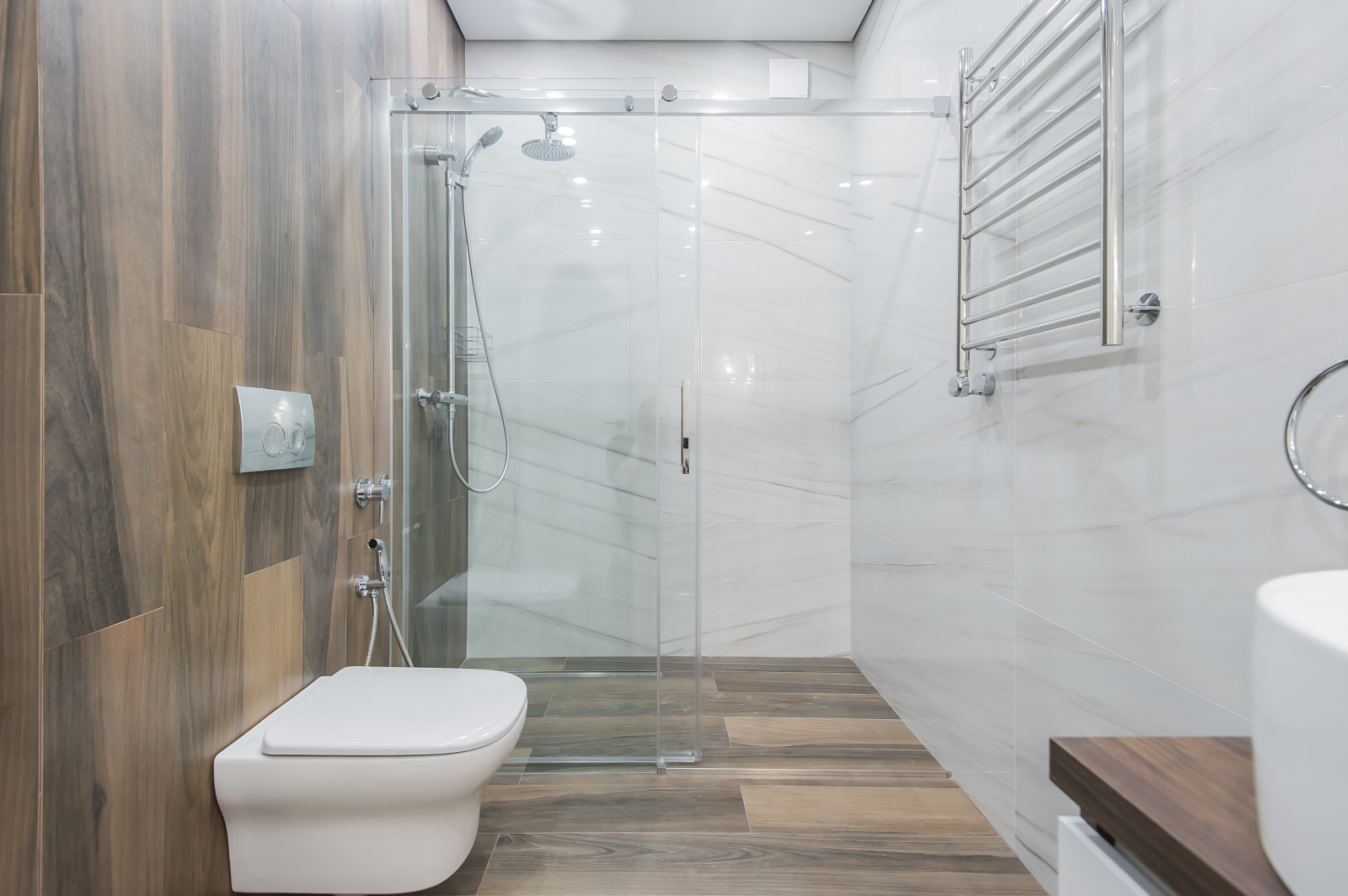 Квартира в современном стиле с зелёной спальней