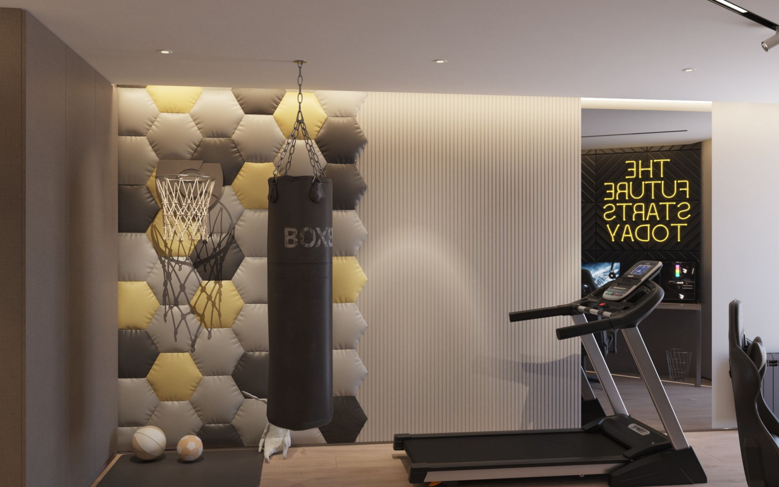 Дизайн проект квартиры со сложной остроугольной планировкой