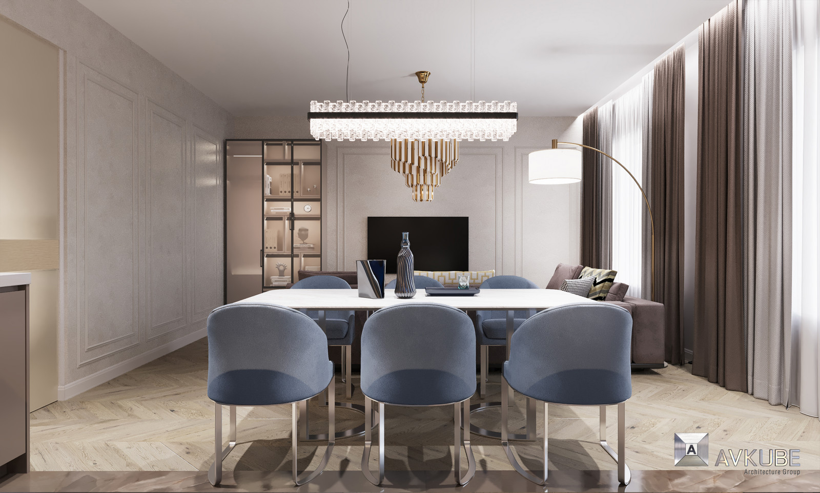 КВАРТИРА 101,6 КВ.М В БАШНЕ ЖК «МЕДНЫЙ 3.14»