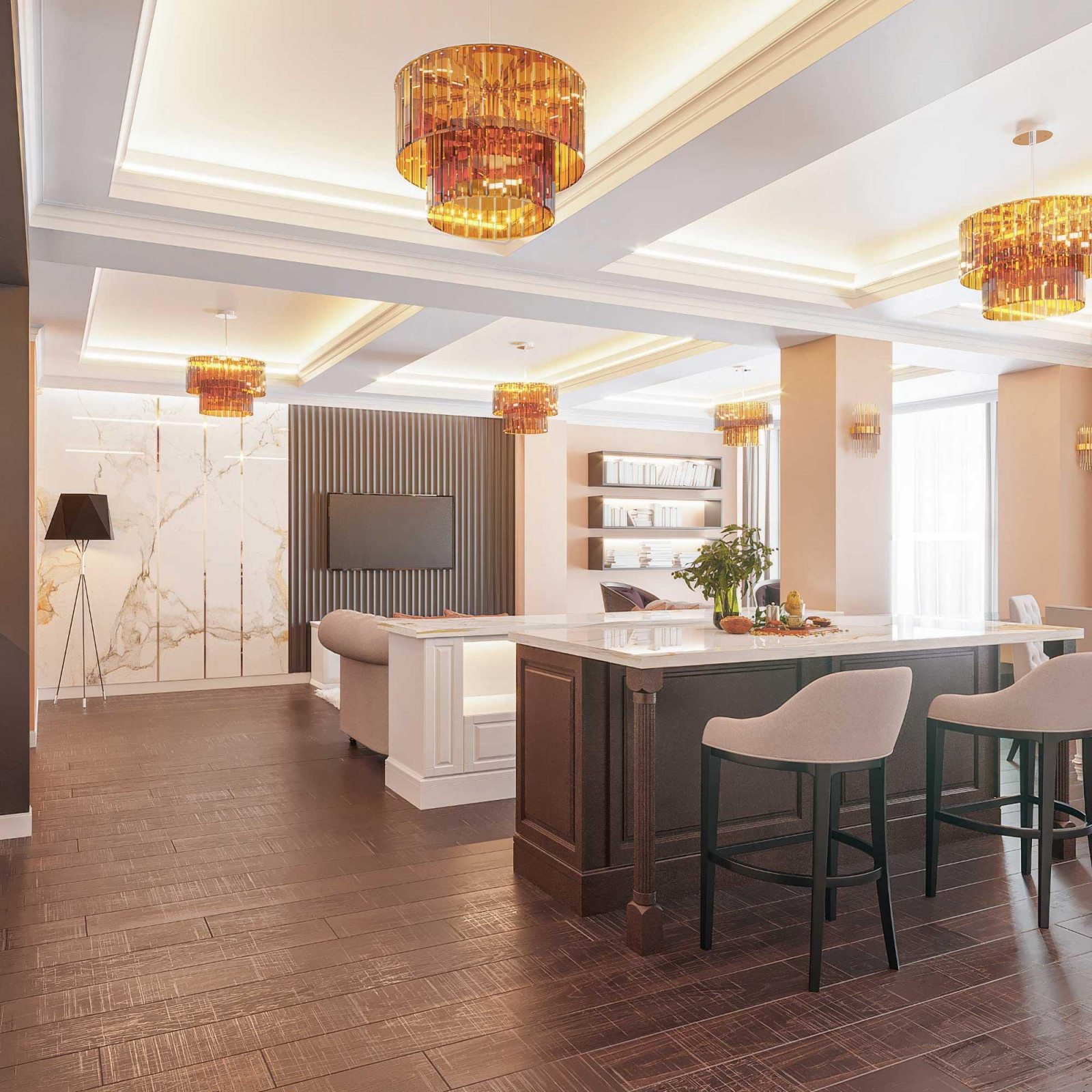 Квартира площадью 127 м2