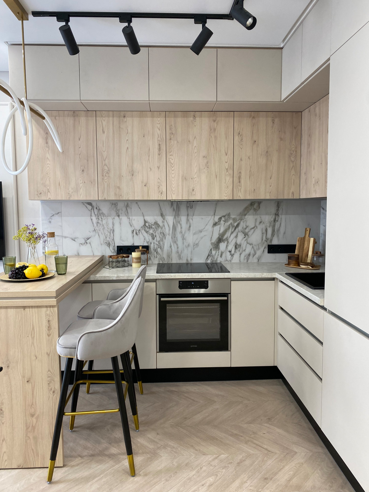 Реализованный проект , квартира 45 кВ. в ЖК Сити Парк