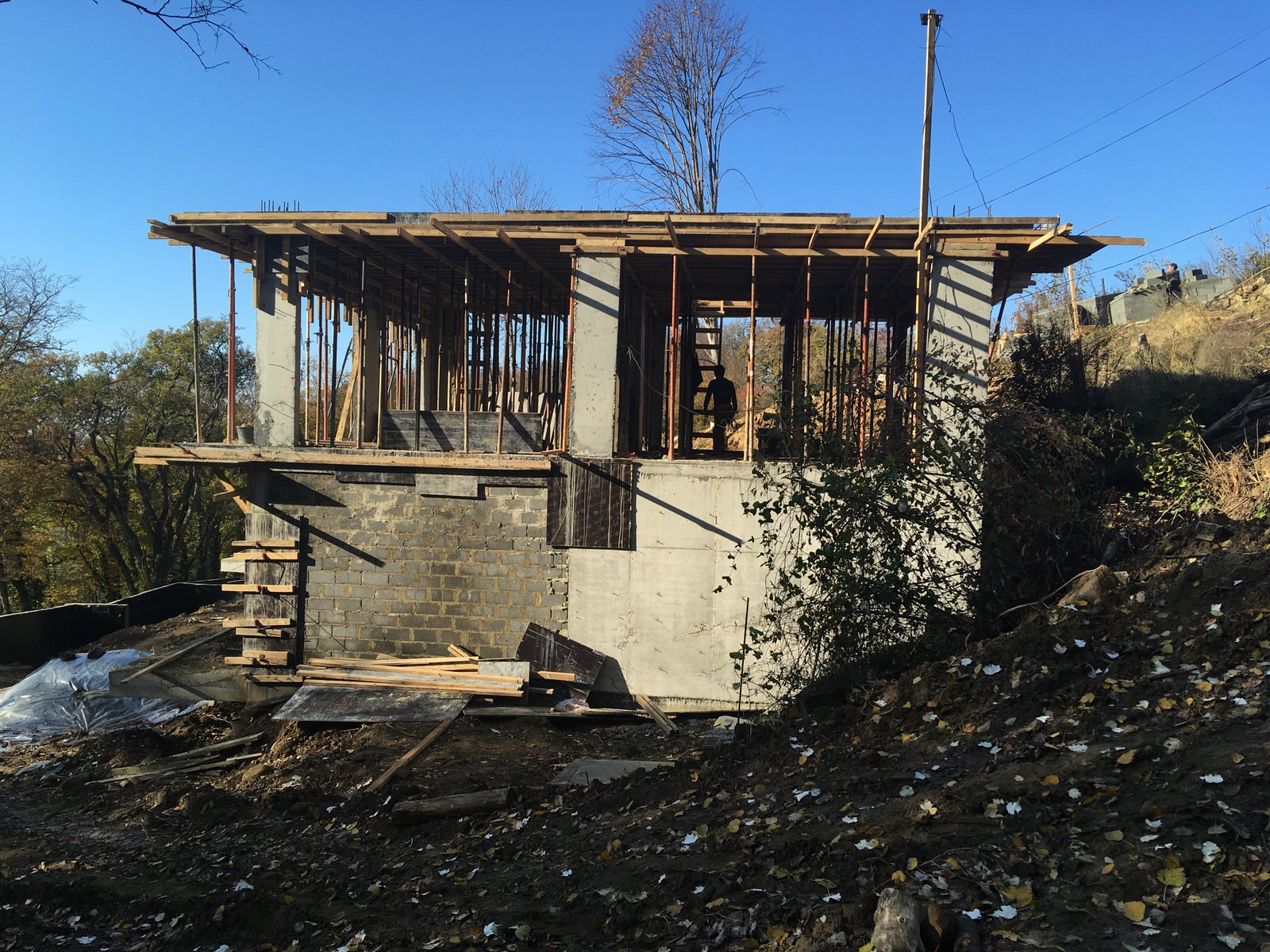 Обложка проекта: Строительство коттеджного поселка!