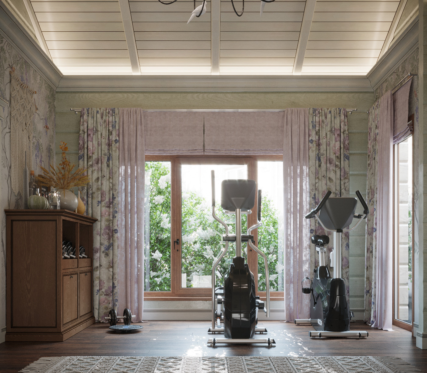 Интерьер в стиле Прованс в пос. Медное Озеро