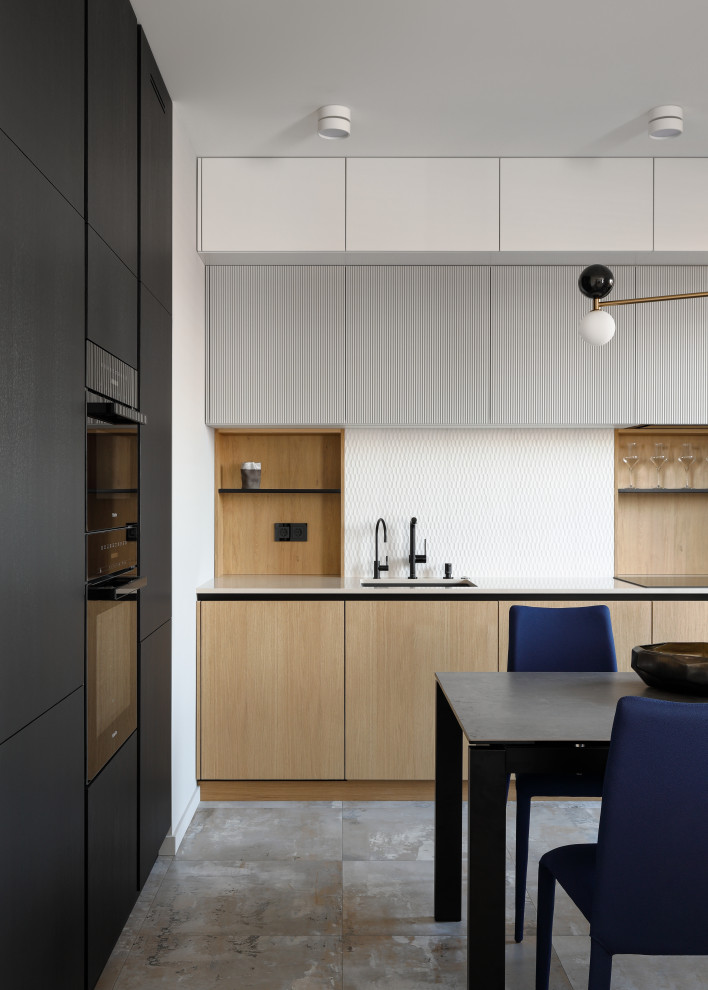 Light midecentury apartment / Квартира с легким флером midcentury