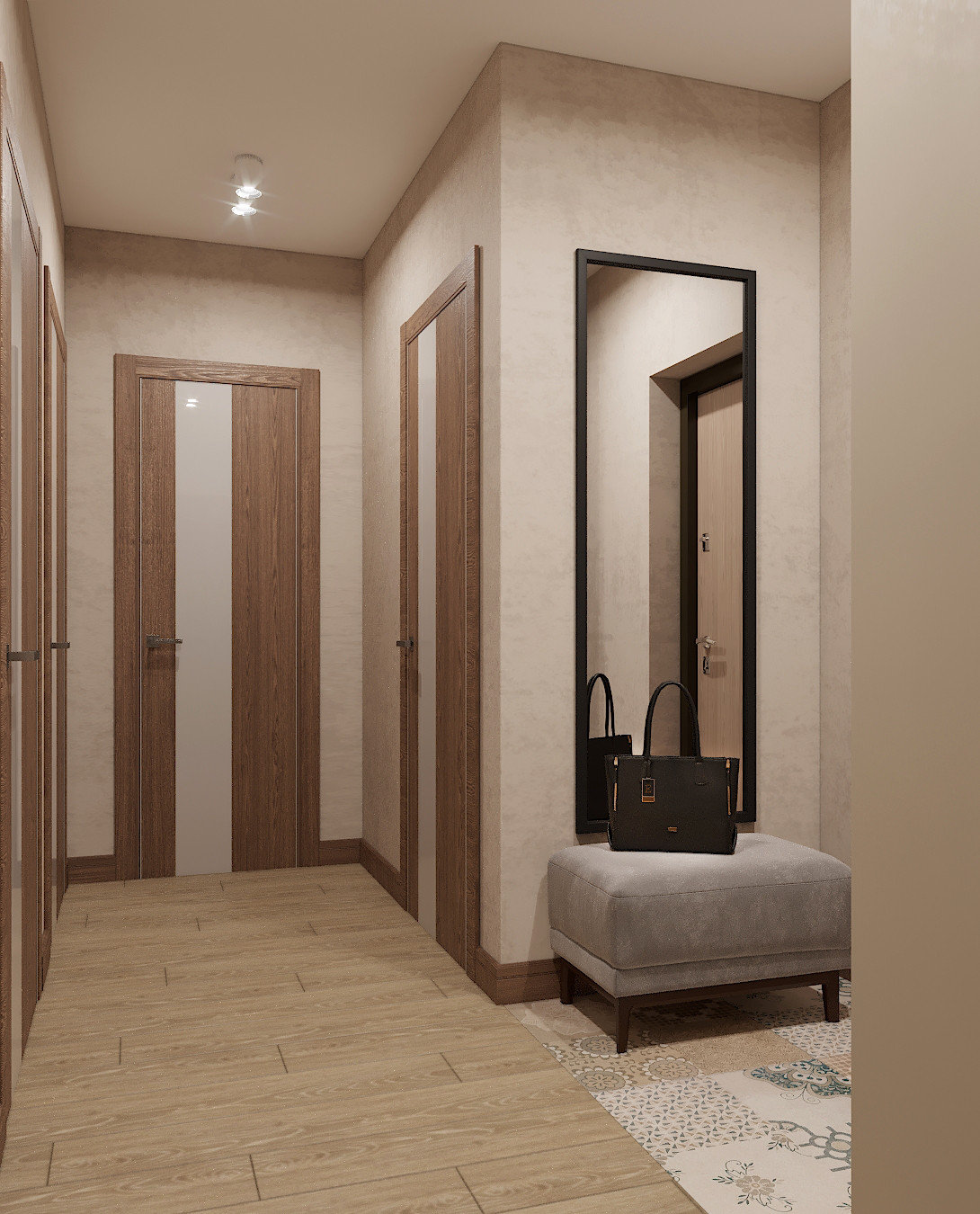 Современный интерьер прихожей