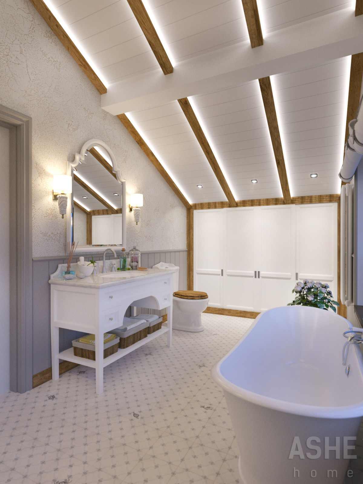 Дизайн интерьера коттеджа