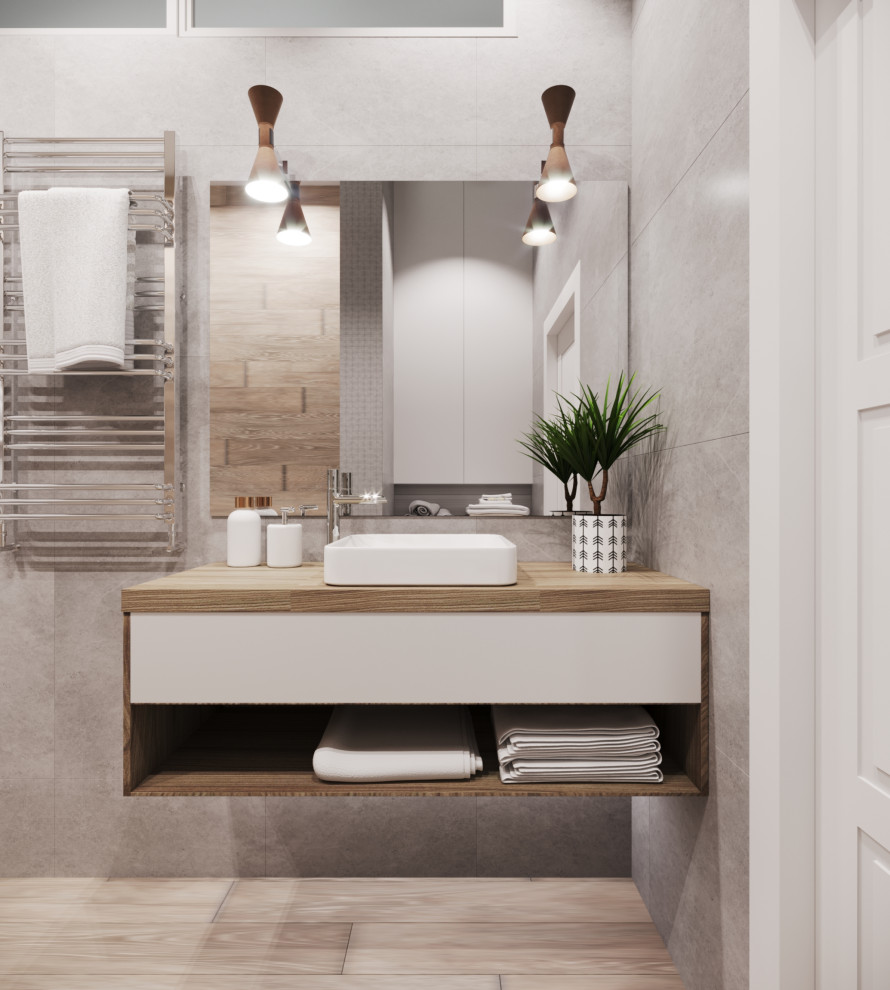 Квартира в Скандинавском стиле для молодой семьи в Сталинке