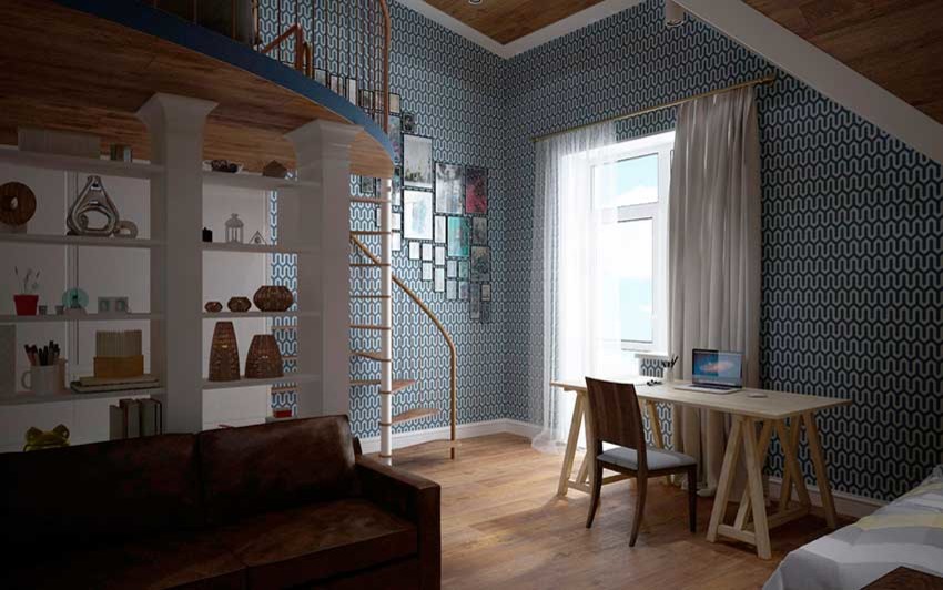 Дизайн-проект детской комнаты от «Strekoza Design»