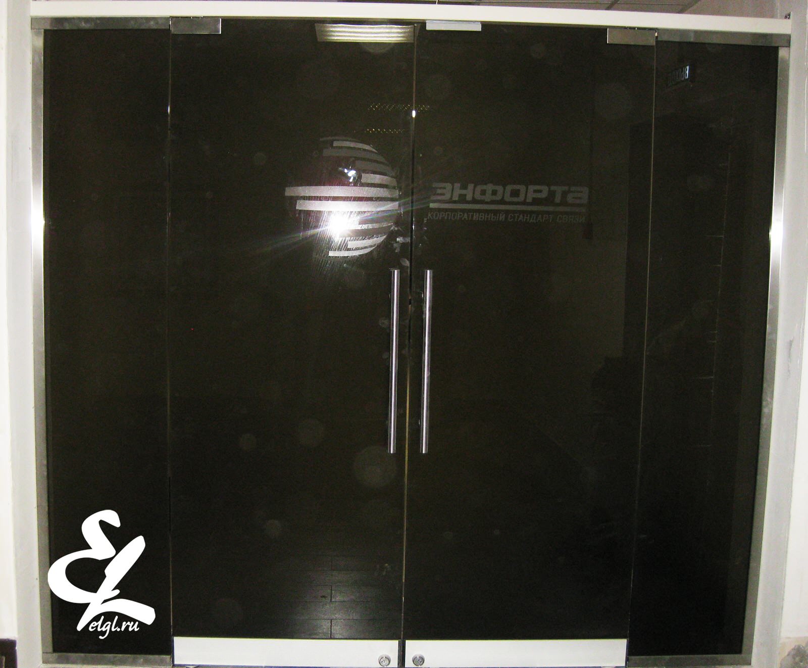 Двери из стекла