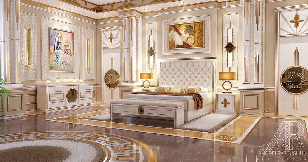 Art Deco Master Bedroom