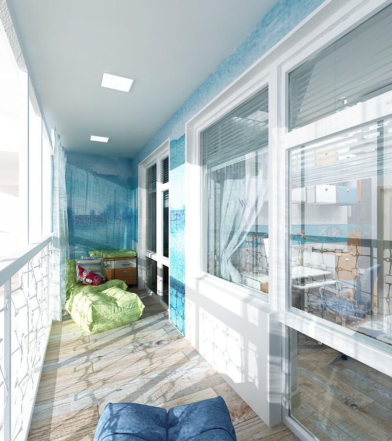 Квартира в стиле "Фьюжин"