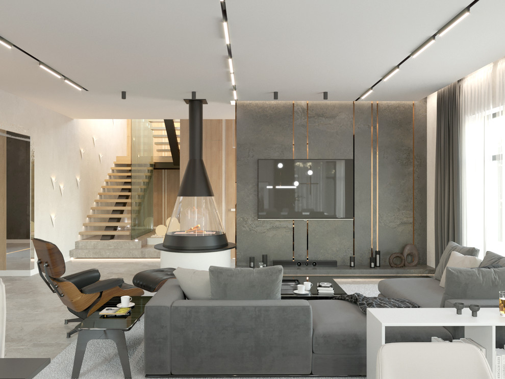 Лесной остров.Гостиная