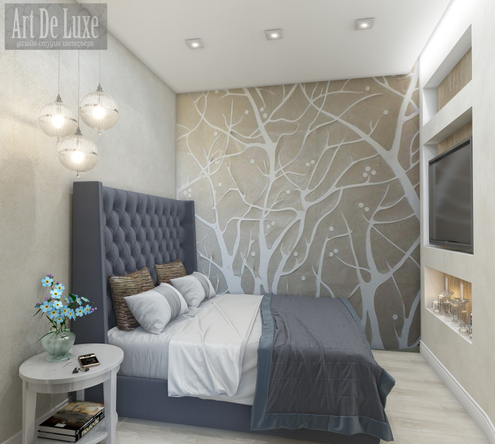 Обложка проекта: "Из однушки в двушку", Запольная 60, спальня, варианты