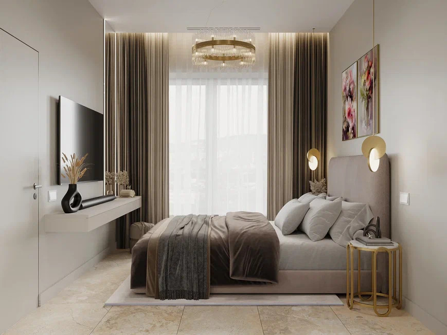 Ремонт апартаментов 40 м2 в современном стиле