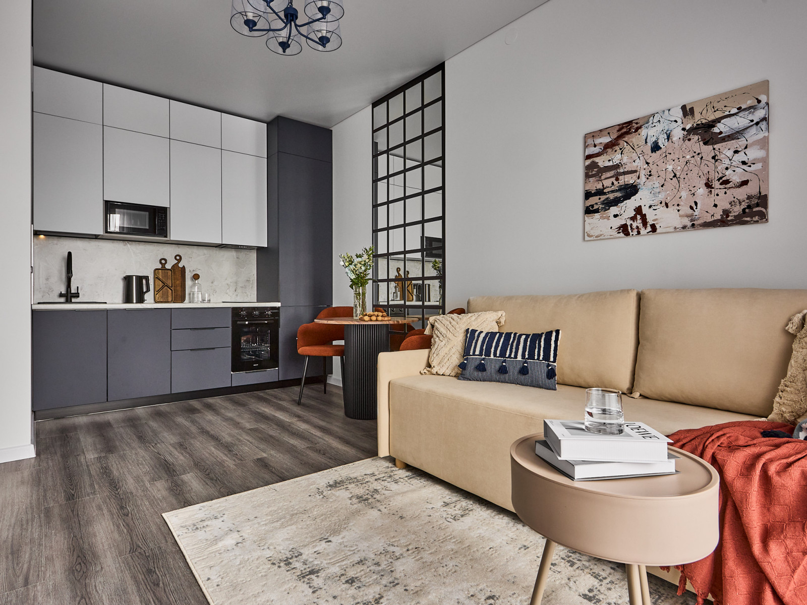 Евро2 ЖК Астра Марин синий/терракот