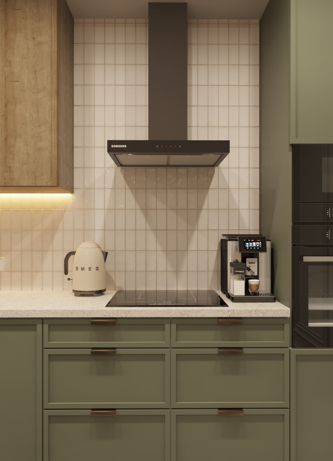 Обложка проекта: Проект кухни гостиной