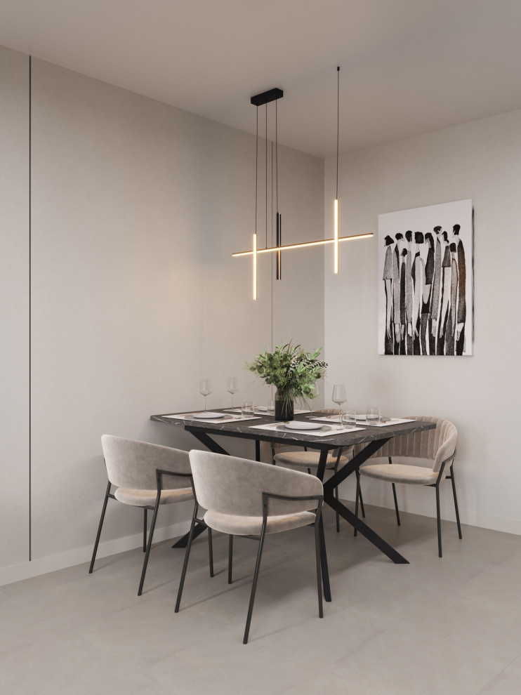 Проект квартиры 76 кв.м., ЖК Калининский 3