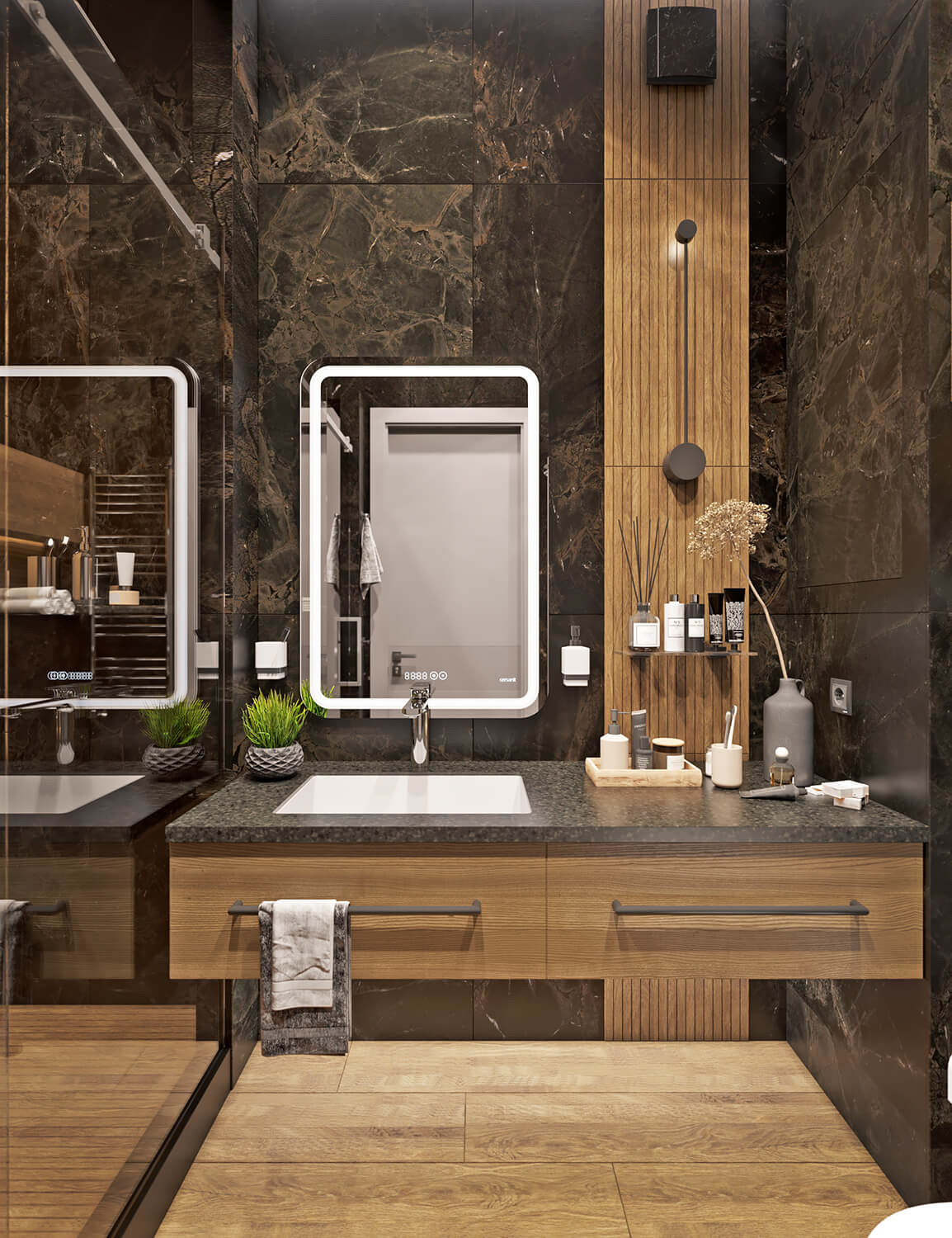 Дизайн интерьера квартиры. Walnut studio