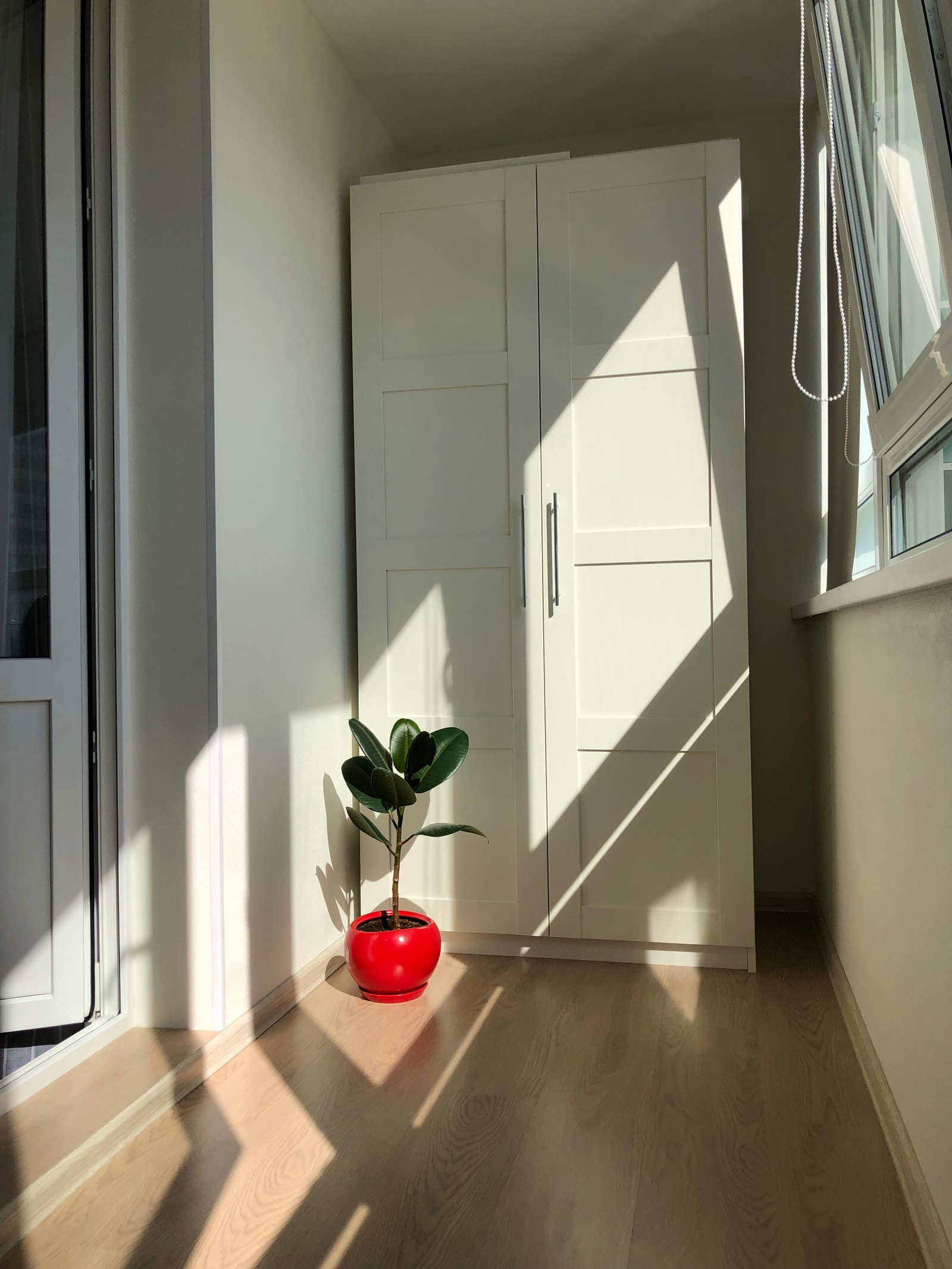 Балкон в квартире-студии