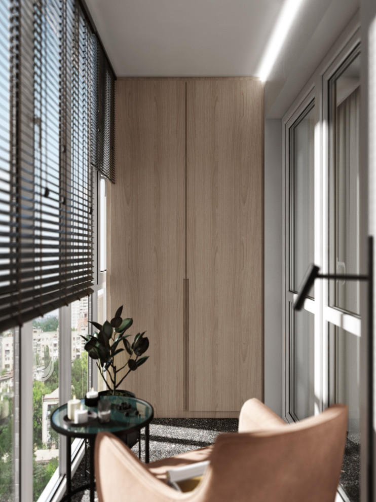 Обложка проекта: Балконы в элегантной квартире на улице Мельникайте (г.Тюмень)