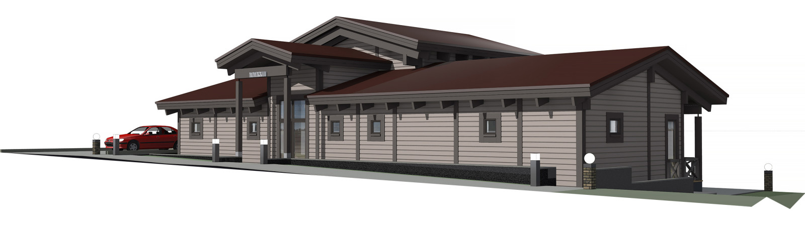 Дом в поселке Гаврилково Московской области