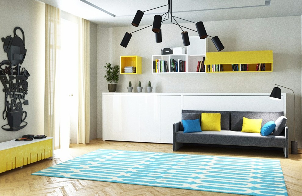 Обложка проекта: Гостиная трансформер