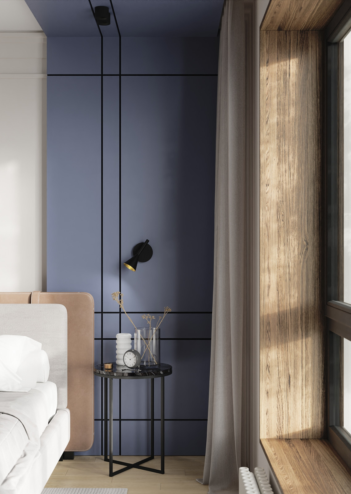 Современный таунхаус в теплой бежевой гамме