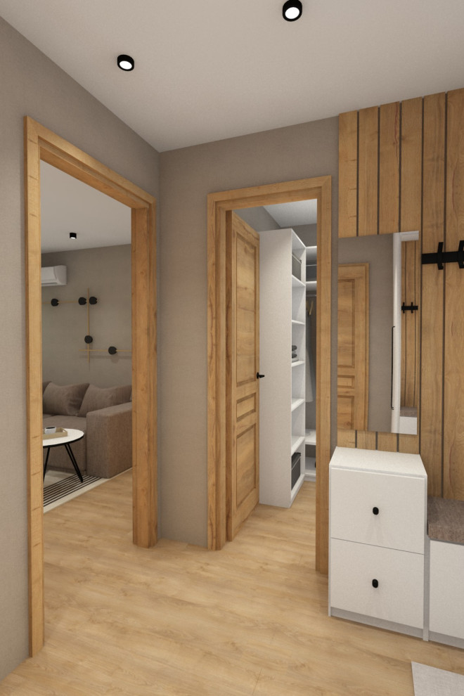 Небольшая квартира в минимализме