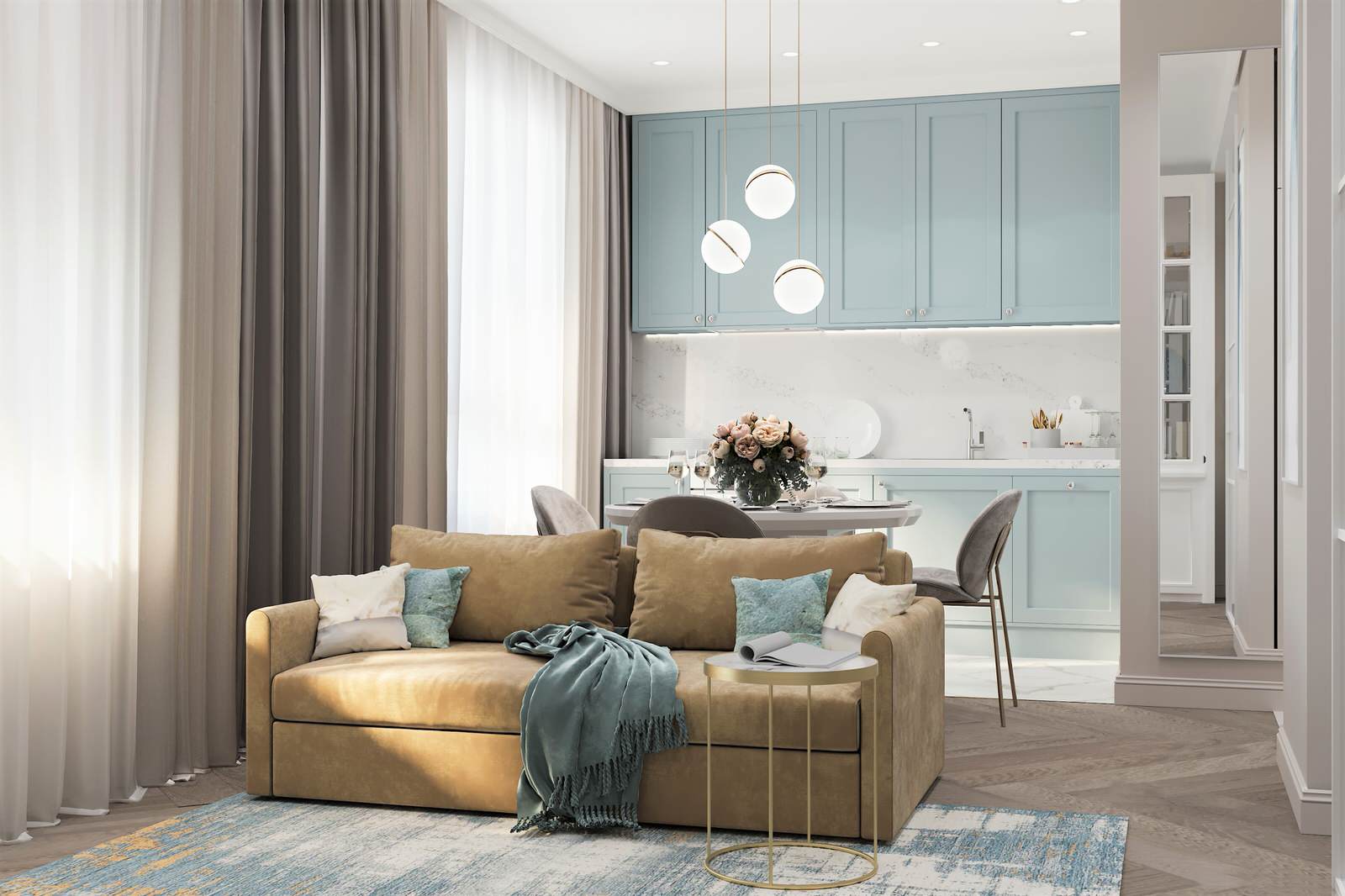 Квартира Жк.Английская миля 35 м2