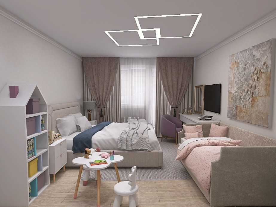 Обложка проекта: Спальня современная