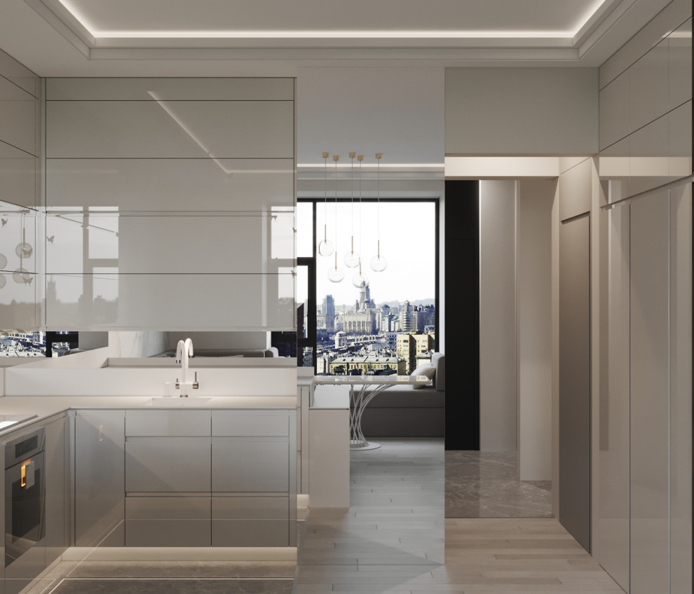 Дизайн-проект квартиры в современном стиле