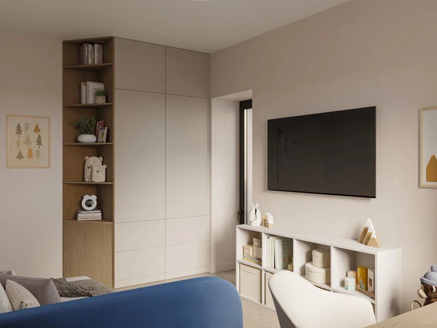 Ремонт 3-комнтаной квартиры для семейной пары и 2х детей