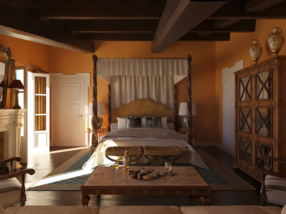 Интерьеры реконструированной виллы в Тоскане