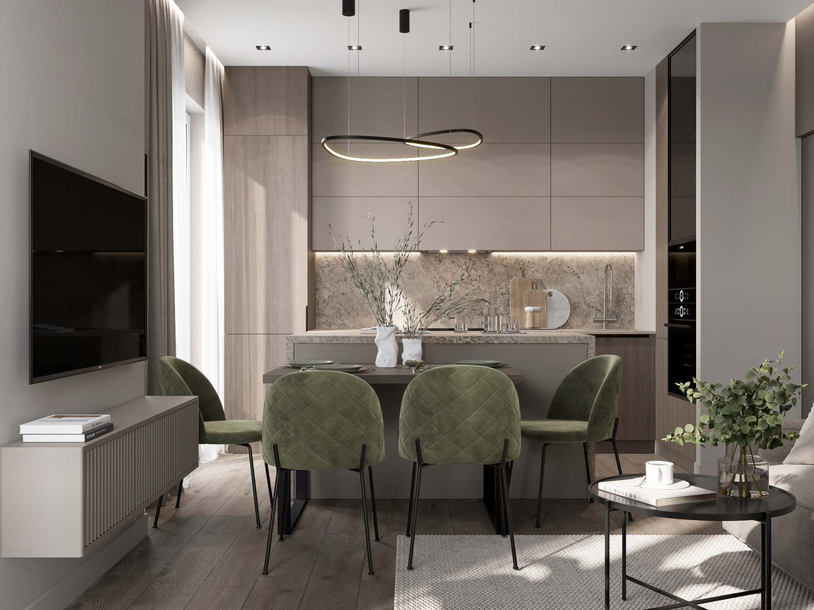 Трехкомнатная квартира г.Москва