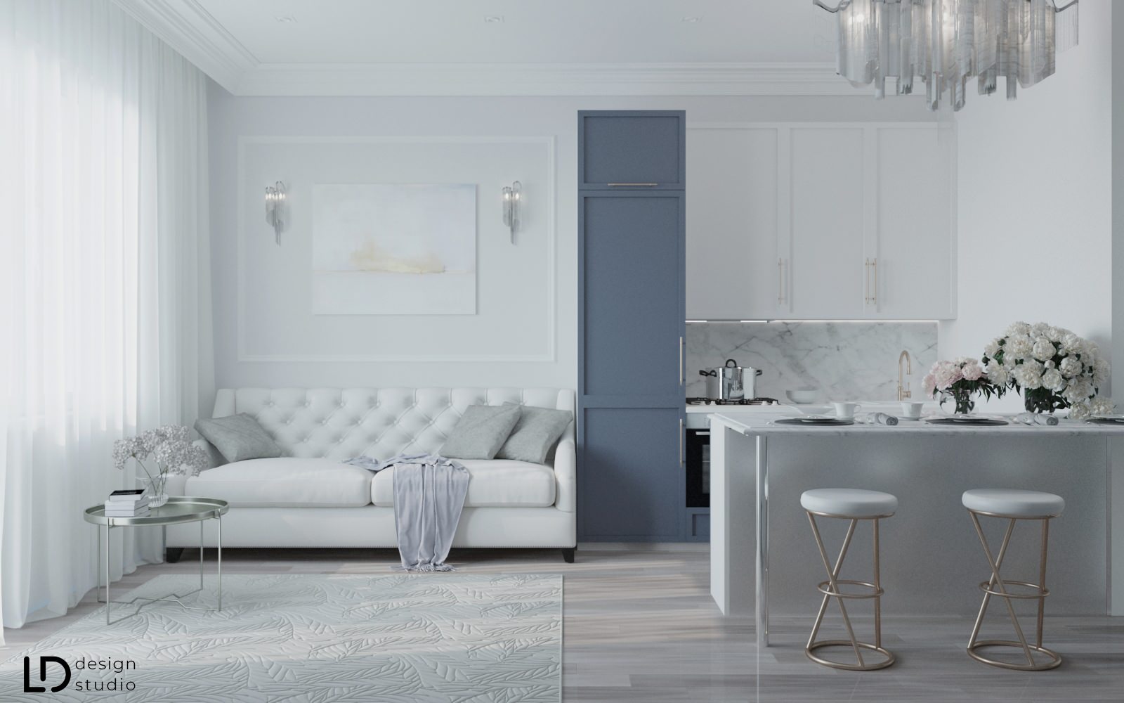 Обложка проекта: Квартира- студия 30 м² в ЖК SAVIN HOUSE