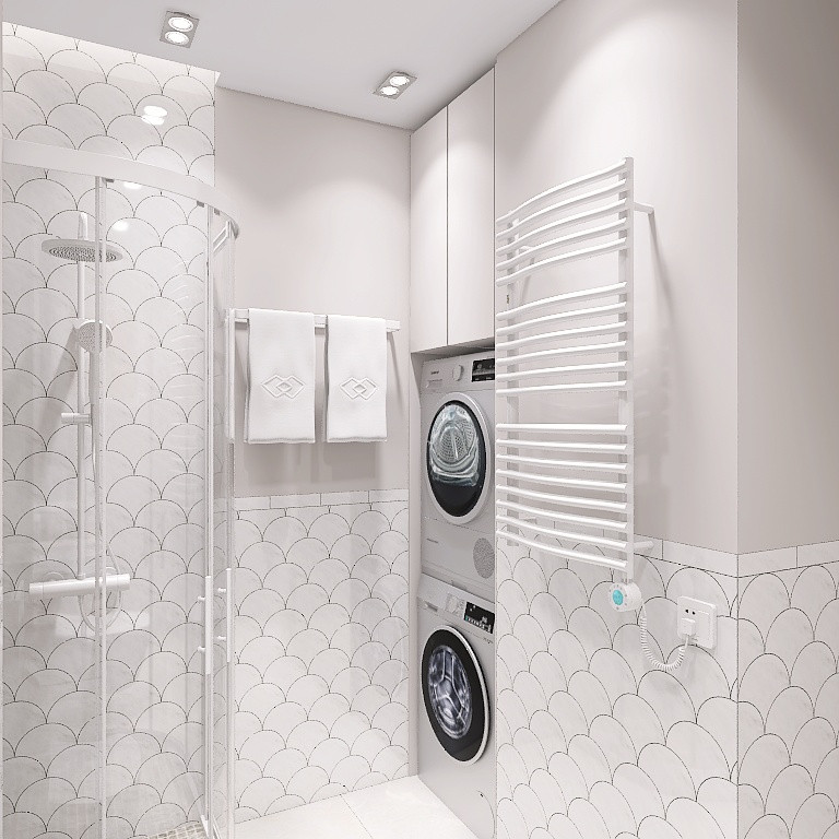 Дизайн-проект 2х комнатной квартиры