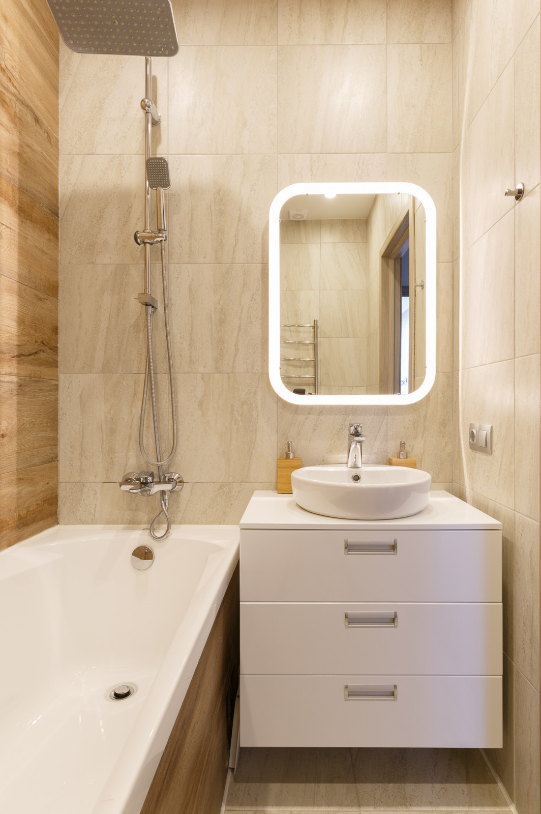 Реализованный проект "Деревянные акценты"