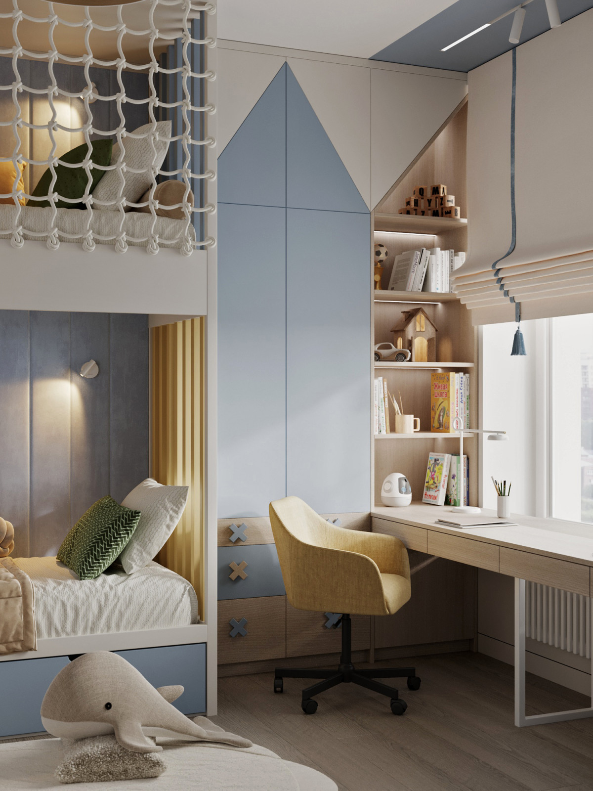 В гостях у сказки: волшебная детская в уютной “трешке”