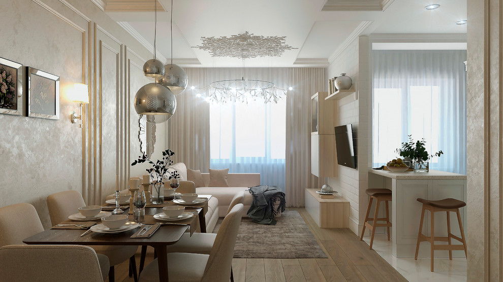 Светлая гостиная