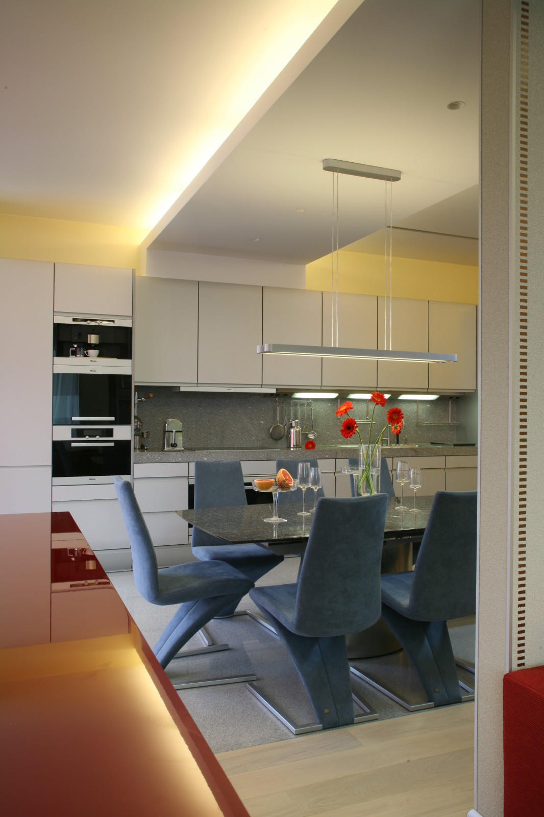 Интерьер квартиры в ЖК "Воробьевы Горы" III