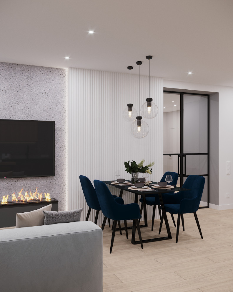 Дизайн-проект квартиры, площадью 126,2 м2