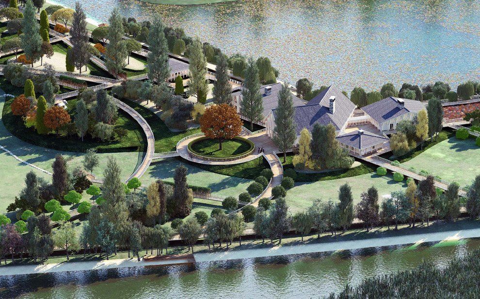 Обложка проекта: Остров Лотос. Астрахань