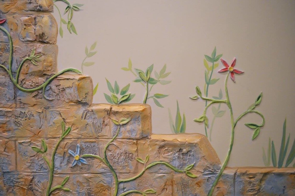Роспись стен в частном доме