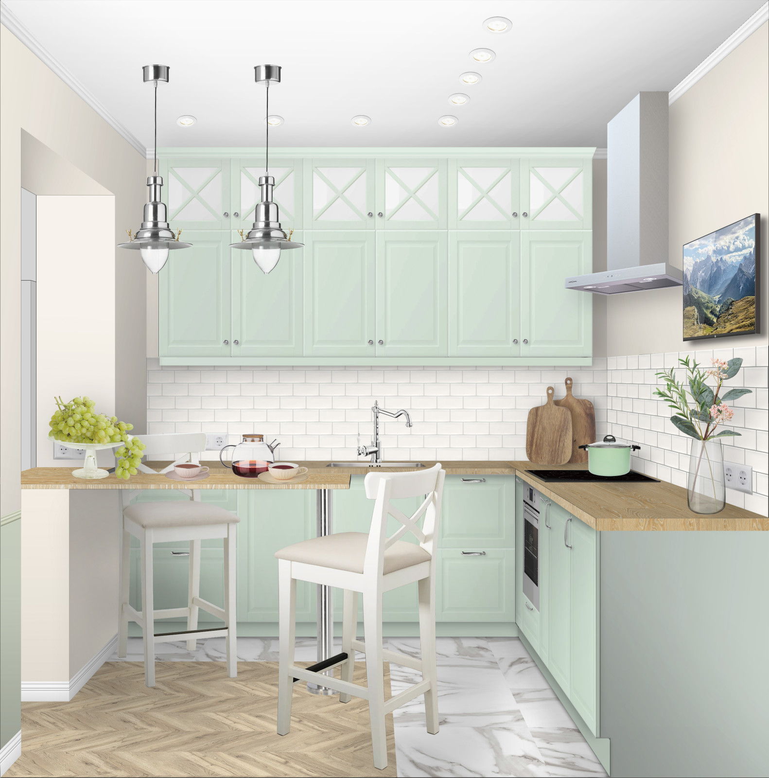 Однокомнатная квартира пос.Фряново