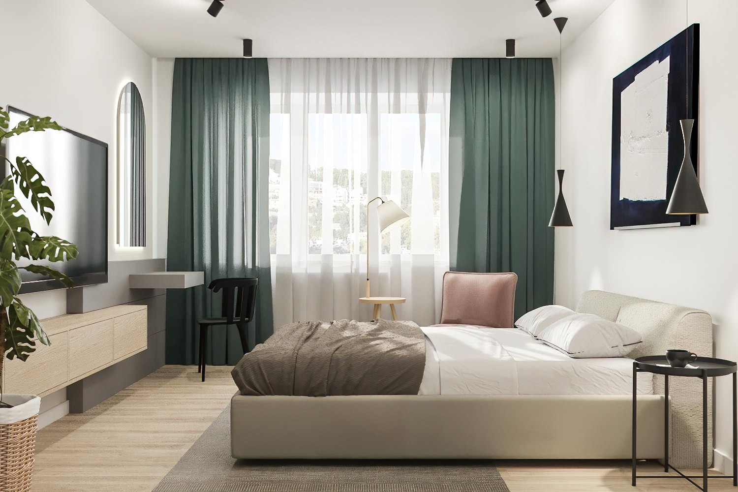 Интерьер двухкомнатной квартиры