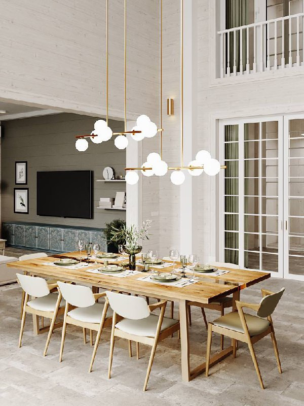 Дизайн-проект дома из клееного бруса в КП «Ново-луговая»